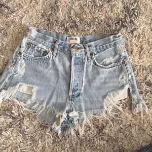 AGOLDE Parker Vintage Cut Off denim shorts